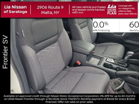New 2026 Nissan Frontier SV w/ SV Convenience Package image 33