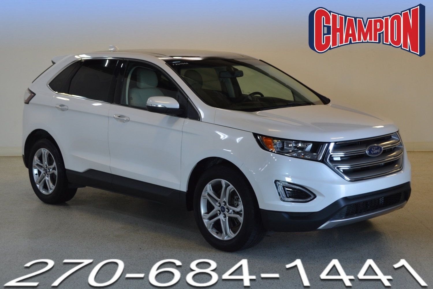 Used 2017 Ford Edge Titanium w/ Equipment Group 301A AWD/4WD image 1