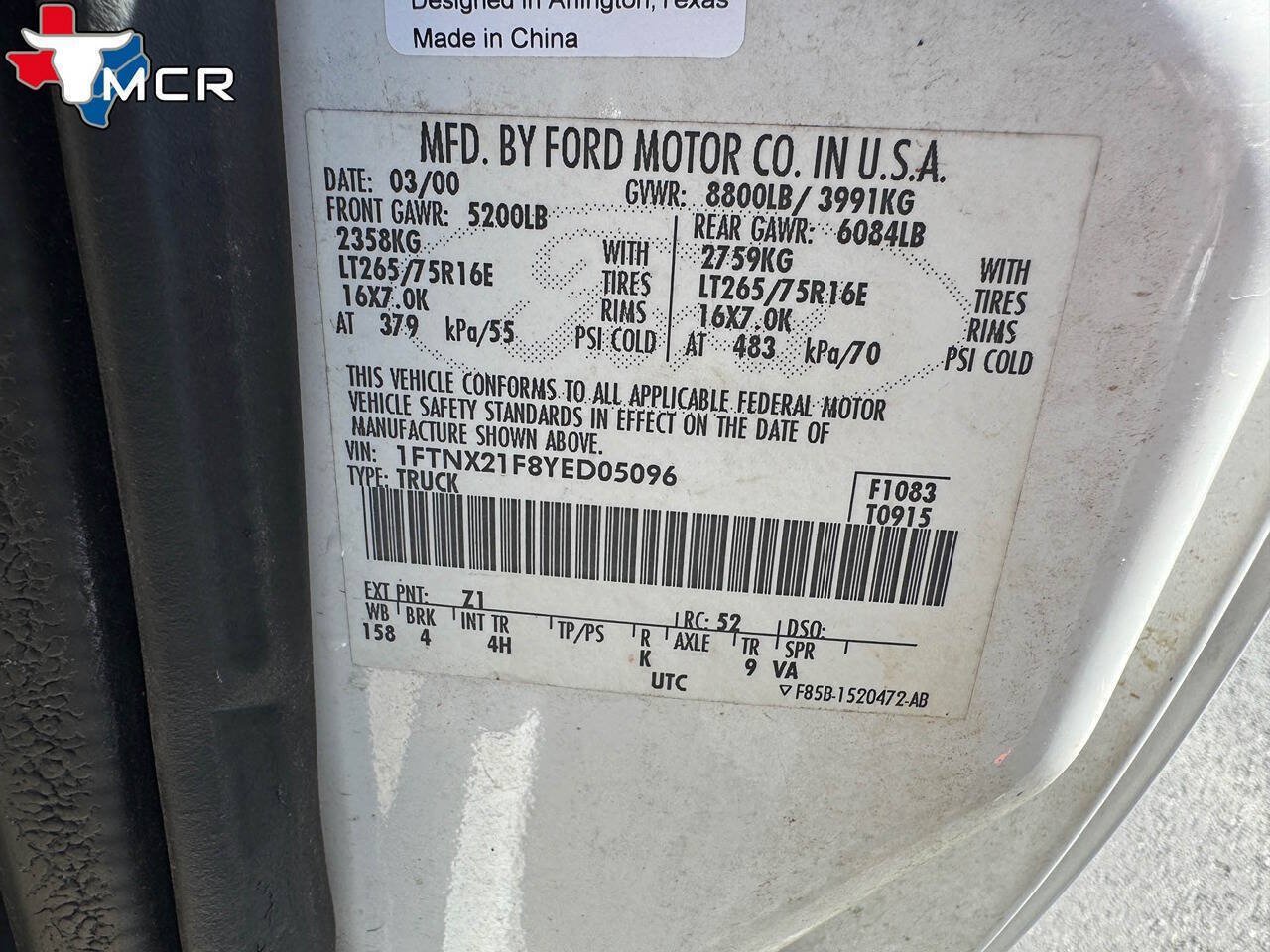 Used 2000 Ford F250 Lariat AWD/4WD image 19