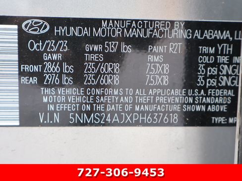 Used 2023 Hyundai Santa Fe SEL FWD image 26