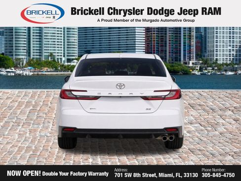 Used 2025 Toyota Camry SE w/ Multimedia Upgrade Package FWD image 7