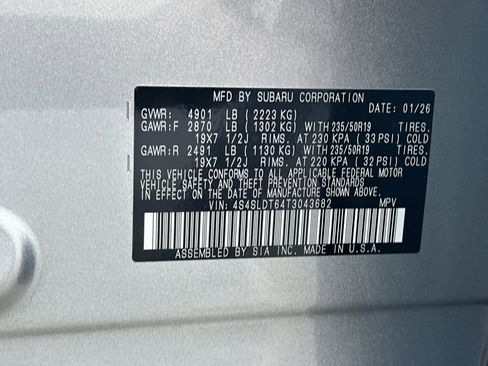 New 2026 Subaru Forester Touring image 35