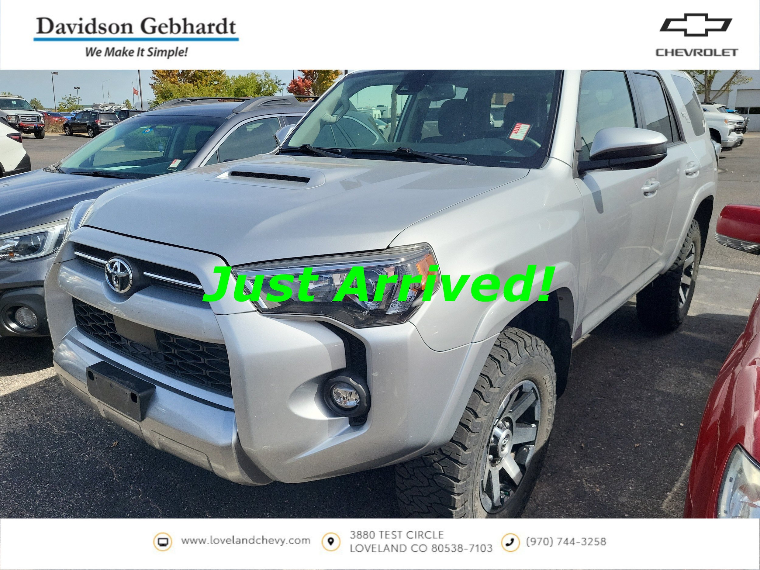 Used 2021 Toyota 4Runner TRD Off-Road AWD/4WD image 1