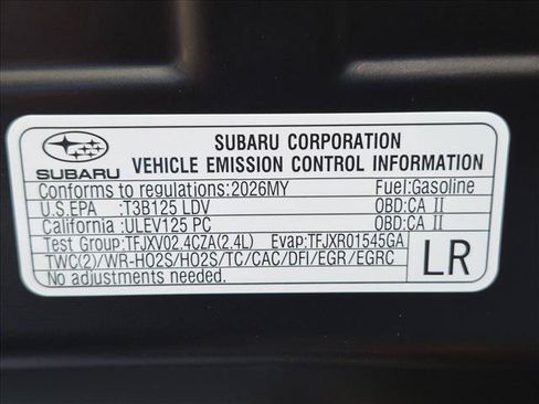 New 2026 Subaru WRX AWD/4WD image 18