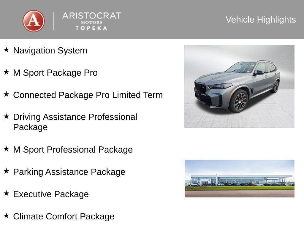 Certified 2026 BMW X5 M60i AWD/4WD image 4
