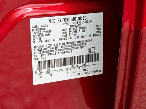 New 2026 Ford Maverick XLT w/ Equipment Group 301A AWD/4WD image 32