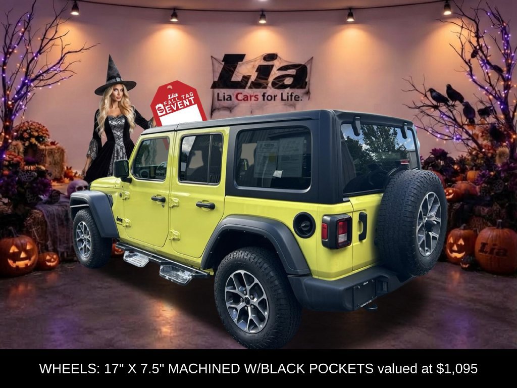 Certified 2024 Jeep Wrangler Unlimited Sport AWD/4WD image 7