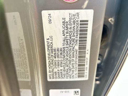 Used 2025 Honda Accord EX-L image 2