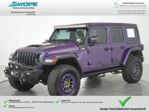 Certified 2023 Jeep Wrangler Unlimited Rubicon 392 w/ Xtreme Recon 35" Tire Package AWD/4WD image 7