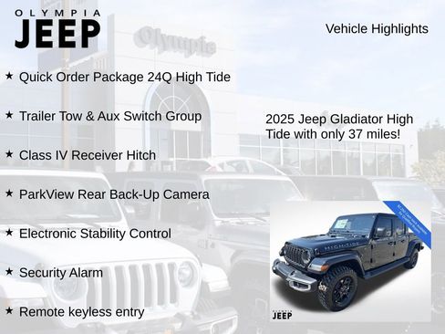 New 2025 Jeep Gladiator Sport image 6