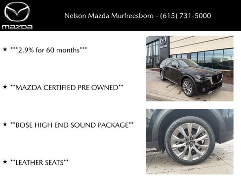 Certified 2024 MAZDA CX-90 3.3 Turbo w/ Premium Package image 33