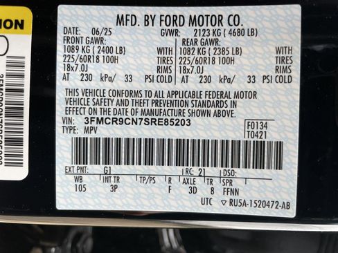 Used 2025 Ford Bronco Sport Outer Banks w/ Outer Banks Tech Package+ image 10