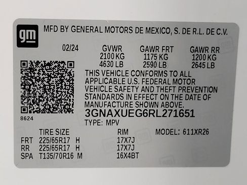 Used 2024 Chevrolet Equinox LT AWD/4WD image 54