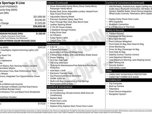 Used 2023 Kia Sportage X-Line w/ X-Line Premium Package AWD/4WD image 28