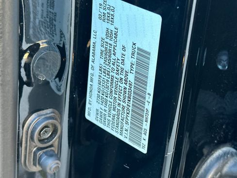 Used 2019 Honda Ridgeline Black Edition image 25