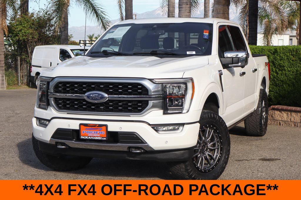 Used 2021 Ford F150 Platinum w/ Equipment Group 701A High AWD/4WD image 4