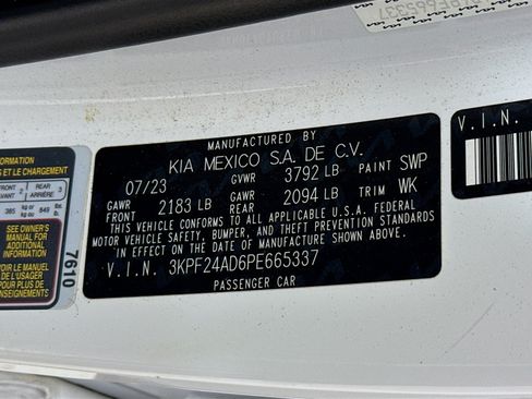 Used 2023 Kia Forte LXS FWD image 36