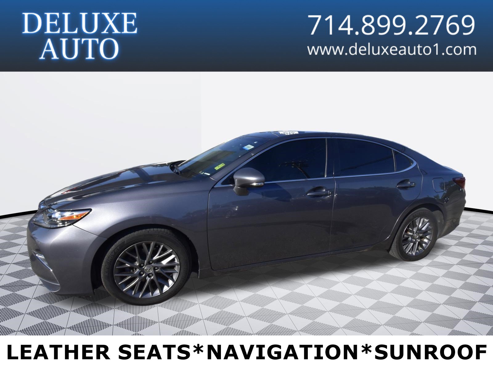 Used 2018 Lexus ES 350 w/ Navigation System Package FWD image 1