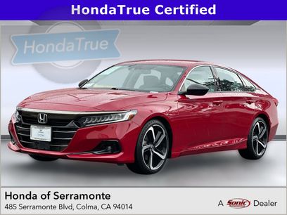 Certified 2021 Honda Accord Sport Special Edition