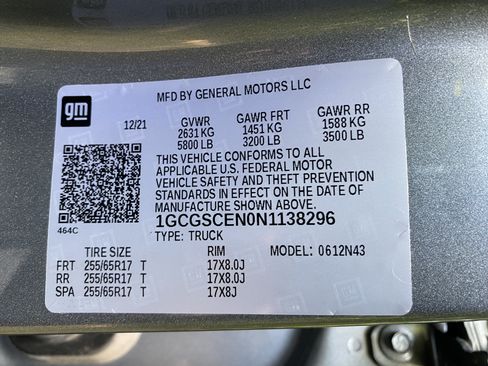 Used 2022 Chevrolet Colorado LT w/ LT Convenience Package RWD image 37
