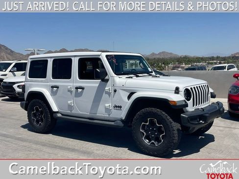 Used 2020 Jeep Wrangler Unlimited Sahara AWD/4WD image 1
