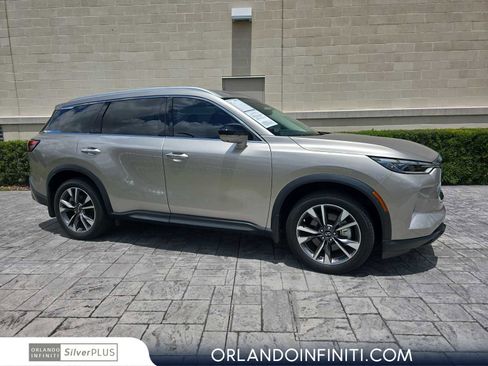Used 2023 INFINITI QX60 Luxe w/ Cargo Package FWD image 1