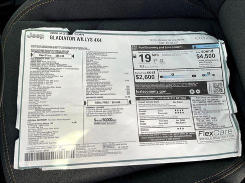 New 2026 Jeep Gladiator Willys image 14