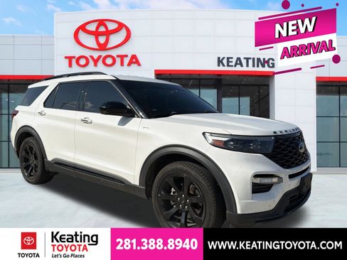 Used 2023 Ford Explorer ST-Line w/ Class IV Trailer Tow Package RWD image 1
