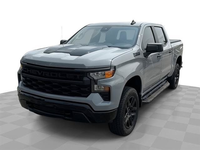 Used 2024 Chevrolet Silverado 1500 Custom Trail Boss w/ Turbomax Blackout Package AWD/4WD image 1