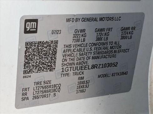Used 2024 GMC Sierra 1500 AT4 w/ Technology Package AWD/4WD image 22