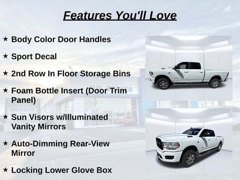 Used 2022 RAM 2500 Big Horn w/ Level A Equipment Group AWD/4WD image 17