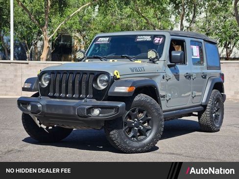 Used 2021 Jeep Wrangler Unlimited Sport AWD/4WD image 1