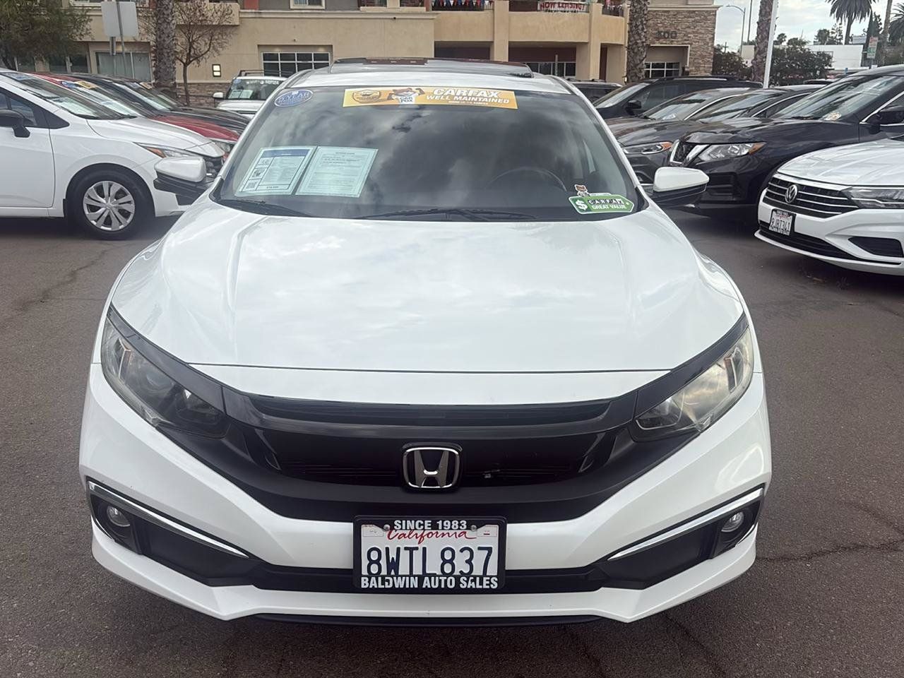Used 2021 Honda Civic EX image 2