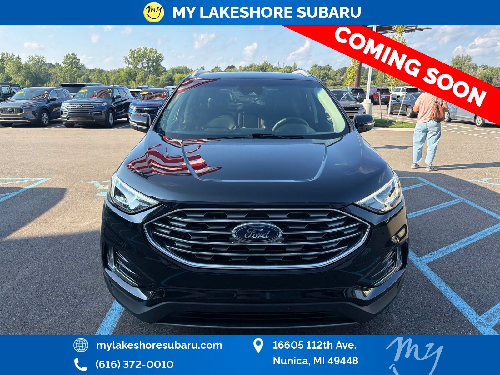 Used 2020 Ford Edge SEL w/ Cold Weather Package AWD/4WD image 2