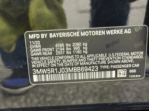 Used 2021 BMW 330i Sedan w/ Convenience Package RWD image 28