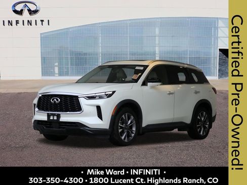 Certified 2023 INFINITI QX60 Luxe w/ Cargo Package image 1