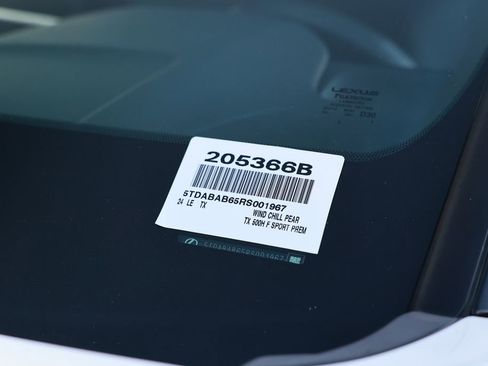 Used 2024 Lexus TX 500h AWD w/ Technology Package image 42