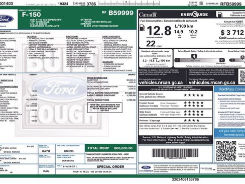 Certified 2024 Ford F150 Lariat w/ Tow/Haul Package AWD/4WD image 21