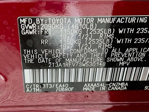 Certified 2025 Toyota RAV4 XLE Premium w/ Weather Package AWD/4WD image 24