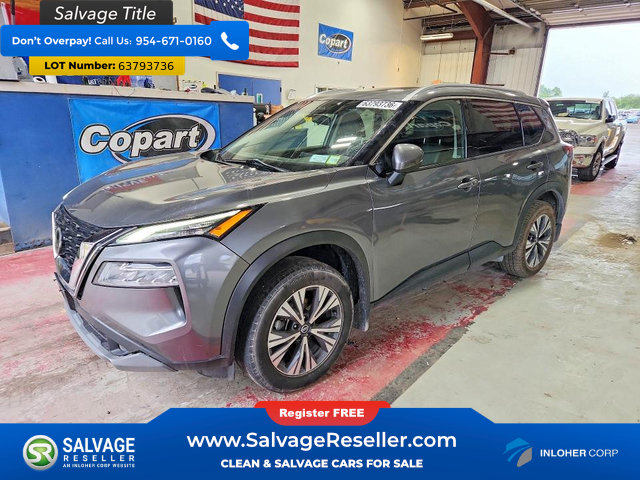 Used 2021 Nissan Rogue SV w/ Premium Package AWD/4WD image 1
