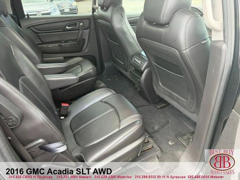 Used 2016 GMC Acadia SLT w/ Premium Edition AWD/4WD image 14