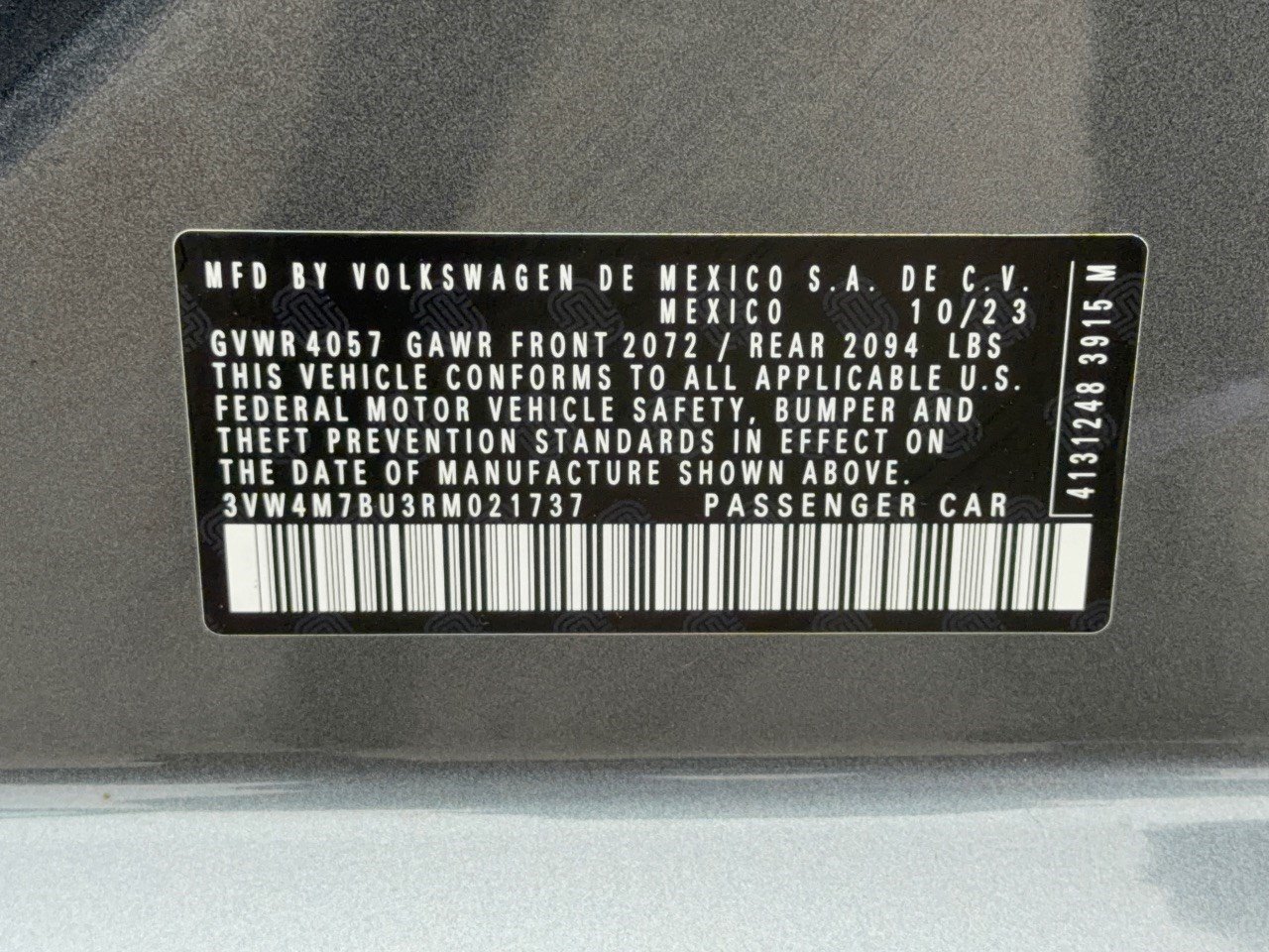 Certified 2024 Volkswagen Jetta S FWD image 32
