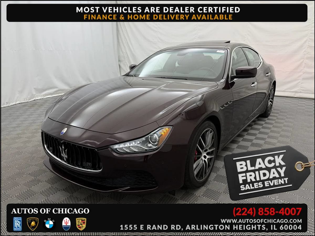 Used 2014 Maserati Ghibli S Q4 AWD/4WD image 1