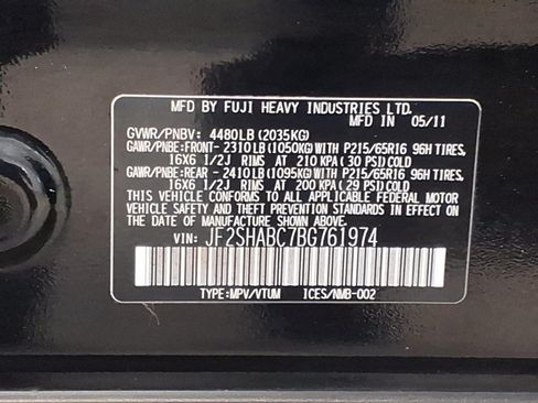 Used 2011 Subaru Forester 2.5X w/ Alloy Wheel Value Pkg AWD/4WD image 19