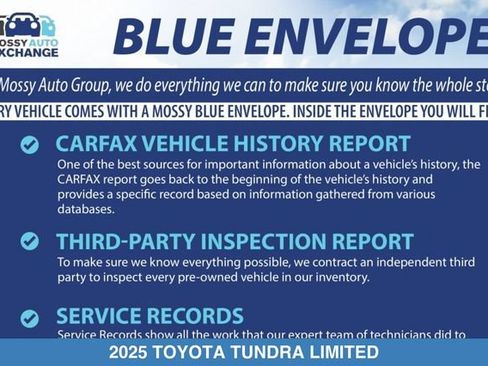 Used 2025 Toyota Tundra Limited AWD/4WD image 7