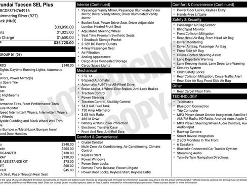 New 2026 Hyundai Tucson SEL Plus AWD/4WD image 37