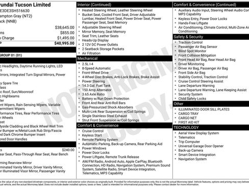 Used 2025 Hyundai Tucson Limited FWD image 28