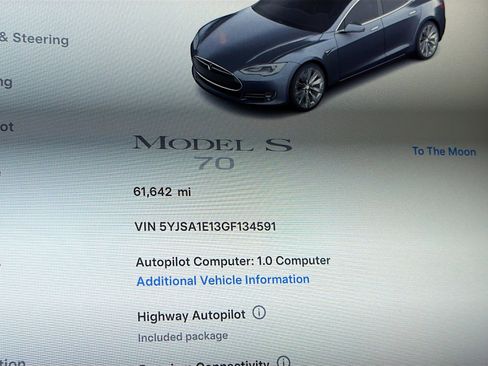 Used 2016 Tesla Model S 70 image 8