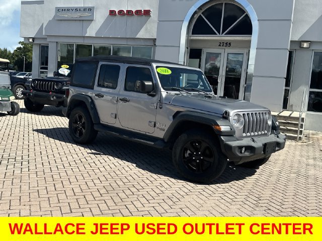 Used 2018 Jeep Wrangler Unlimited Sport S AWD/4WD image 2