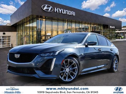 Used 2021 Cadillac CT5 Sport w/ Cold Weather Package RWD image 1